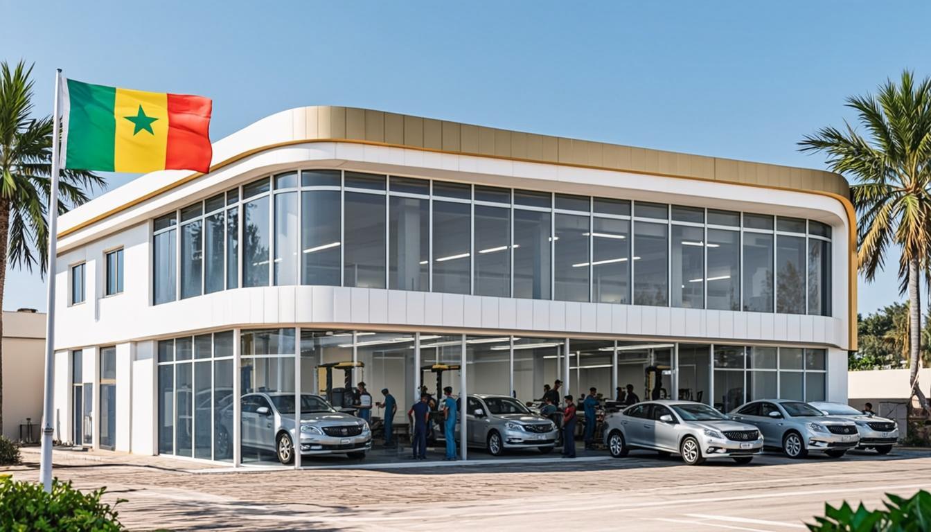 Centre des Arts et Métiers Auto Sénégal - Vue panoramique